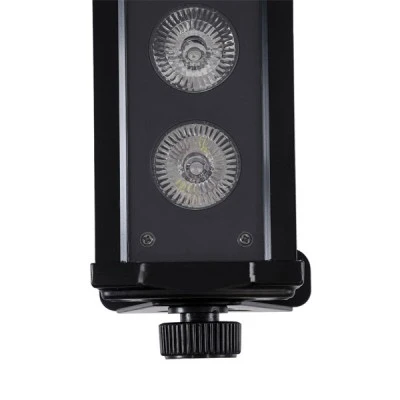 GloboStar® 51141 TRITON Επαγγελματική Μπάρα Φωτισμού Wall Washer LED 18*15W 4in1 270W 25° AC 220-240V Αδιάβροχο IP65 Πολύχρωμο RGBW DMX512 Display on Body - Μαύρο - L102 x W11 x H17cm