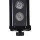 GloboStar® 51141 TRITON Επαγγελματική Μπάρα Φωτισμού Wall Washer LED 18*15W 4in1 270W 25° AC 220-240V Αδιάβροχο IP65 Πολύχρωμο RGBW DMX512 Display on Body - Μαύρο - L102 x W11 x H17cm