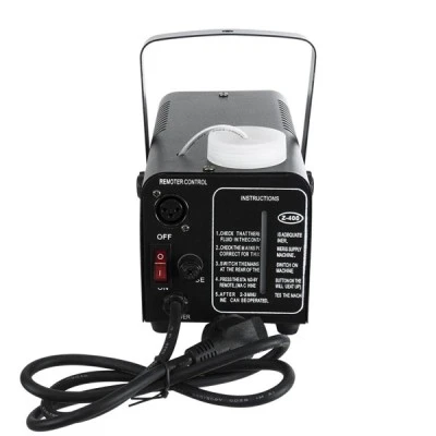 Επαγγελματική μηχανή καπνού 400W 230V 1L με ενσύρματο χειριστήριο GloboStar® 51143 Επαγγελματική Μηχανή Fog Machine - Εφέ Καπνού 400W AC 220V-240V 1L On/Off & Ασύρματο Χειριστήριο - Μαύρο - L24 x W10.5 x H13cm