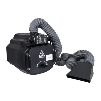GloboStar® 51147 MEDUSA Επαγγελματική Επιδαπέδια Μηχανή Dry Ice CO2 Maker Machine - Εφέ Ξηρού Πάγου CO2 3500W AC 220V-240V με Φυσούνα - Μαύρο - L44 x W40 x H43cm