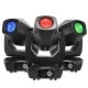 Κινούμενη Ρομποτική Κεφαλή Cyclop PRO 4in1 BEAM - WASH - SPOT - ZOOM 7°-21° 1*200 Watt White 7500K OSRAM LED RGBW 230V DMX512 GloboStar 51154