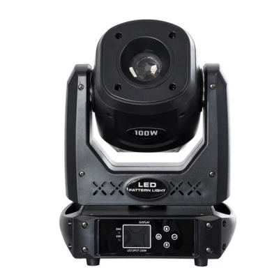 GloboStar® HERACLES 51156 Επαγγελματική Κινούμενη Ρομποτική Κεφαλή PATTERN Light CREE LED 100W AC 220V-240V IP20 RGBW DMX512 - Μ25.5 x Π20 x Υ35cm - 2 Χρόνια Εγγύηση