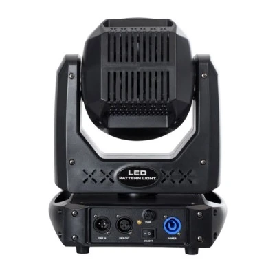 GloboStar® HERACLES 51156 Επαγγελματική Κινούμενη Ρομποτική Κεφαλή PATTERN Light CREE LED 100W AC 220V-240V IP20 RGBW DMX512 - Μ25.5 x Π20 x Υ35cm - 2 Χρόνια Εγγύηση