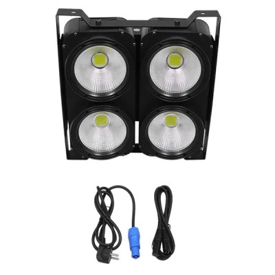 Προβολέας LED COB DMX512 Strobe Blinder Matrix Light 400Watt (4x100w) ψυχρό χρώμα φωτός 6000k Προβολέας LED COB DMX512 Strobe Blinder Matrix Light 400 Watt (4x100w) Ψυχρό Λευκό 6000k GloboStar 51161