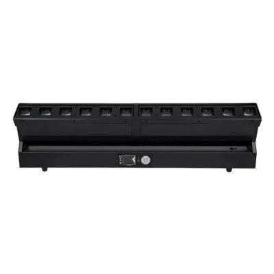 GloboStar® 51168 SPHINX Επαγγελματική Κινούμενη Μπάρα Φωτισμού DIGITAL MATRIX PIXEL LED 480W AC 220V-240V 4IN1 BEAM - WASH - SPOT - ZOOM 5° - 35° OSRAM LED DMX512 Display on Body RGBW - Μαύρο - L102 x W10 x H16.5cm