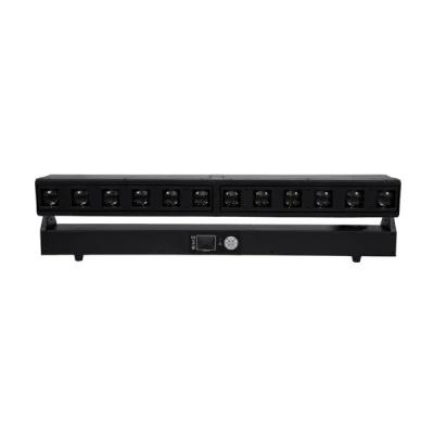 GloboStar® 51168 SPHINX Επαγγελματική Κινούμενη Μπάρα Φωτισμού DIGITAL MATRIX PIXEL LED 480W AC 220V-240V 4IN1 BEAM - WASH - SPOT - ZOOM 5° - 35° OSRAM LED DMX512 Display on Body RGBW - Μαύρο - L102 x W10 x H16.5cm