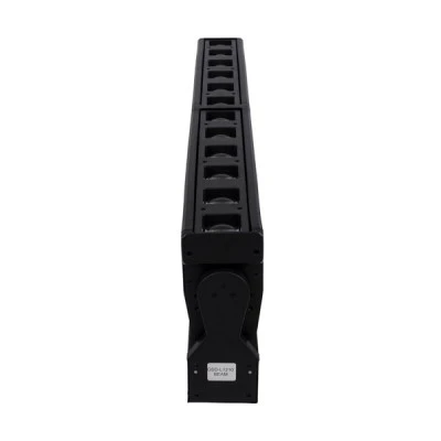GloboStar® 51168 SPHINX Επαγγελματική Κινούμενη Μπάρα Φωτισμού DIGITAL MATRIX PIXEL LED 480W AC 220V-240V 4IN1 BEAM - WASH - SPOT - ZOOM 5° - 35° OSRAM LED DMX512 Display on Body RGBW - Μαύρο - L102 x W10 x H16.5cm