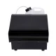 GloboStar® 51173 GRIFFIN Επαγγελματική Επιδαπέδια Μηχανή Haze Machine - Εφέ Ομίχλης-Νέφωσης 3000W AC 220V-240V DMX512 Display on Body & Ασύρματο Χειριστήριο - Μαύρο - L66 x W28.5 x H36cm