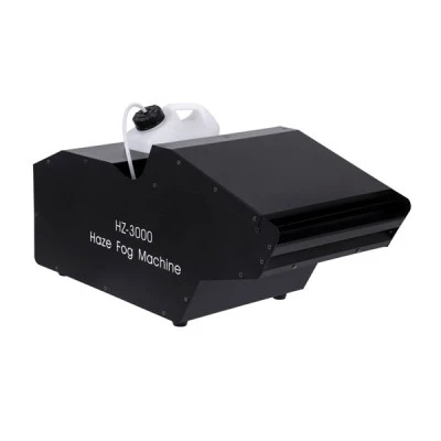 GloboStar® 51173 GRIFFIN Επαγγελματική Επιδαπέδια Μηχανή Haze Machine - Εφέ Ομίχλης-Νέφωσης 3000W AC 220V-240V DMX512 Display on Body & Ασύρματο Χειριστήριο - Μαύρο - L66 x W28.5 x H36cm