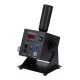 GloboStar® 51174 HYDRA Επαγγελματική Επιδαπέδια Μηχανή Cannon CO2 JET Smoke Effect Machine - Κανόνι JET Εφέ Καπνού-Ομίχλης CO2 150W AC 220V-240V DMX512 Display on Body - Μαύρο - L24 x W16.5 x H40cm