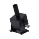 GloboStar® 51174 HYDRA Επαγγελματική Επιδαπέδια Μηχανή Cannon CO2 JET Smoke Effect Machine - Κανόνι JET Εφέ Καπνού-Ομίχλης CO2 150W AC 220V-240V DMX512 Display on Body - Μαύρο - L24 x W16.5 x H40cm