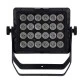 GloboStar® 51175 HARPIES Επαγγελματική Κεφαλή PAR DMX512 360W AC 220V-240V 4in1 - SPOT 25° OSRAM LED Αδιάβροχη IP65 RGBW+UV - Μαύρο - L34 x W21 x H34cm