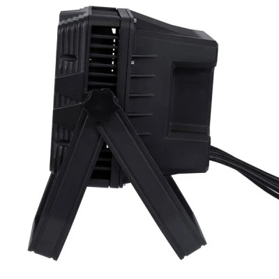 GloboStar® 51175 HARPIES Επαγγελματική Κεφαλή PAR DMX512 360W AC 220V-240V 4in1 - SPOT 25° OSRAM LED Αδιάβροχη IP65 RGBW+UV - Μαύρο - L34 x W21 x H34cm