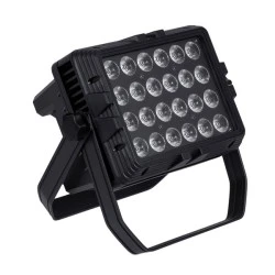 Επαγγελματική Κεφαλή PAR DMX512 360W 4 in 1 SPOT 25° OSRAM LED RGBW+UV μαύρη L34xW21xH34cm IP65 αδιάβροχη