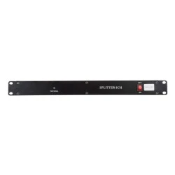Διακλαδωτής & ενισχυτής σήματος DMX 8 καναλιών Rack Mount AC 220-240V IP20 Μ48xΠ17xΥ4.5cm