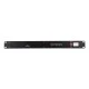 GloboStar® SPLITTER 51178 Διακλαδωτής & Ενισχυτής Σήματος DMX 8 Καναλιών - Rack Mount - AC 220-240V IP20 - Μ48 x Π17 x Υ4.5cm - 2 Χρόνια Εγγύηση