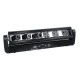 GloboStar® AMNESIA 51179 Επαγγελματική Κινούμενη Ρομποτική Μπάρα Super LASER BEAM Light 150W - 6 x 1W Laser - 300mW RED/638nm - 100mW GREEN/531nm - 600mW BLUE/442nm - AC 220V-240V IP20 3in1 RGB DMX512 - Μ86 x Π23 x Υ9cm - 2 Χρόνια Εγγύηση