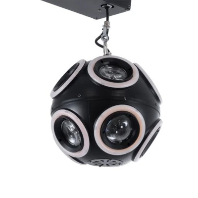 Επαγγελματικό φωτιστικό ειδικών εφέ Φ25cm Super BEAM Light 300W 10x20W LED RGBW & 10x20W LED θερμό λευκό 2200K GloboStar® 51197 LIFT BALL Επαγγελματικό Φωτιστικό Ειδικών Εφέ Φ25cm KINETIC BALL MATRIX PIXEL Super BEAM Light CREE LED 4in1 300W - 10 x 20W LED COB Chips RGBW & 10 x 20W LED COB Chips Ultra Gold Warm White 2200K - Μέγιστο Μήκος Ανύψωσης 6 Μέτρα - AC