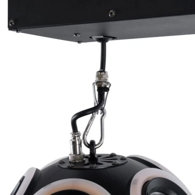 Επαγγελματικό φωτιστικό ειδικών εφέ Φ25cm Super BEAM Light 300W 10x20W LED RGBW & 10x20W LED θερμό λευκό 2200K GloboStar® 51197 LIFT BALL Επαγγελματικό Φωτιστικό Ειδικών Εφέ Φ25cm KINETIC BALL MATRIX PIXEL Super BEAM Light CREE LED 4in1 300W - 10 x 20W LED COB Chips RGBW & 10 x 20W LED COB Chips Ultra Gold Warm White 2200K - Μέγιστο Μήκος Ανύψωσης 6 Μέτρα - AC