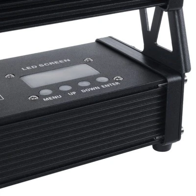 GloboStar® 51198 CYRUS Επαγγελματική Κεφαλή PAR DMX512 180W AC 220V-240V 6in1 - SPOT 25° OSRAM LED Αδιάβροχη IP65 RGBW+UV - Μαύρο - Μ30 x Π14 x Υ19cm - 2 Χρόνια Εγγύηση