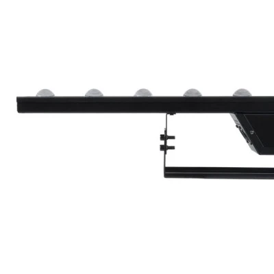 Επαγγελματική μπάρα φωτισμού Wall Washer LED 14x10W 140W 8° AC 220-240V  RGB IP20 μαύρο χρώμα  Μ100xΠ6.5xΥ12.5cm 