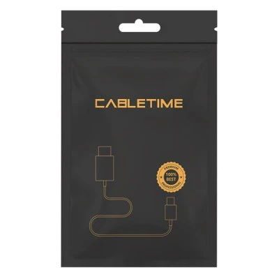 Καλώδιο CABLETIME USB-C σε RS232 C160 28AWG διάφανες-μαύρο 1m Καλώδιο CABLETIME USB-C σε RS232 C160 28AWG διάφανες-μαύρο 1m