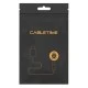 Καλώδιο CABLETIME USB-C σε RS232 C160 28AWG διάφανες-μαύρο 1m Καλώδιο CABLETIME USB-C σε RS232 C160 28AWG διάφανες-μαύρο 1m