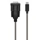 Καλώδιο CABLETIME USB-C σε RS232 C160 28AWG διάφανες-μαύρο 1m Καλώδιο CABLETIME USB-C σε RS232 C160 28AWG διάφανες-μαύρο 1m
