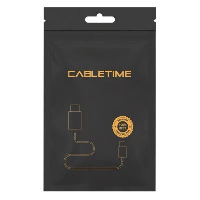 Αντάπτορας CABLETIME USB 3.0 σε USB Type-C AMCF 2.1A μαύρο 0.1m