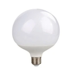 Λάμπα LED G120 E27 ισχύος 18W 230V 3000k θερμό λευκό φως δέσμης 200° 1600Lm Ra80