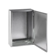 Κιβώτιο μεταλλικό TIBOX Inox με πλάτη στήριξης 300x400x200mm (ΠxΥxΒ) STX3-420