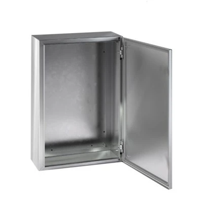 Κιβώτιο μεταλλικό TIBOX Inox με πλάτη στήριξης 300x400x200mm (ΠxΥxΒ) STX3-420