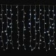 240 χριστουγεννιάτικα led λαμπάκια κουρτίνα ψυχρό φως 200cm x 100cm IP44 διάφανο καλώδιο 240 χριστουγεννιάτικα led λαμπάκια κουρτίνα ψυχρό φως 200cm x 100cm IP44 διάφανο καλώδιο