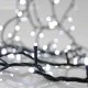 1200 Χριστουγεννιάτικα led λαμπάκια σταθερά ψυχρό φως 6295cm IP44 με πράσινο καλώδιο