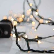 240 χριστουγεννιάτικα led λαμπάκια με 8 προγράμματα 1495cm θερμό φως IP44 πράσινο καλώδιο