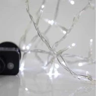 240 χριστουγεννιάτικα led λαμπάκια με πρόγραμμα ψυχρό φως 1495cm IP44 διάφανο καλώδιο