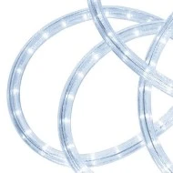 Led φωτοσωλήνας 10m ψυχρό φως μονοκάναλος 24λαμπάκια/m σε συσκευασία εξωτερικού χώρου