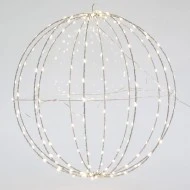 Διακοσμητική μπάλα φωτιζόμενη με 240 led 40cm σε θερμό λευκό φως στεγανή IP44