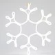 Χιονονιφάδα NEON LED φωτοσωλήνας 22.5W λευκό φως 45x35cm εξωτερικής χρήσης στεγανή IP44 Χιονονιφάδα NEON LED φωτοσωλήνας 22.5W λευκό φως 45x35cm εξωτερικής χρήσης στεγανή IP44