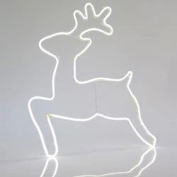 Τάρανδος NEON LED 58x65cm λευκό φως 22.5W εξωτερικής χρήσης στεγανό IP44