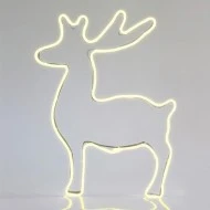 Τάρανδος NEON LED 51x65cm θερμό λευκό φως 22.5W εξωτερικής χρήσης στεγανό IP44