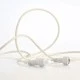 Connector 2m λευκό χρώμα για φωτοσωλήνες στεγανό IP44