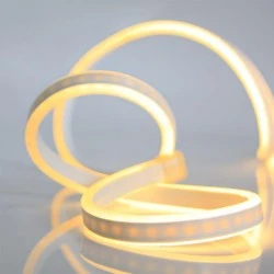 Neon LED φωτοσωλήνας θερμό λευκό χρώμα δύο όψεων με 120λαμπάκια/m 7.5W/m 50m εσωτερικού χώρου