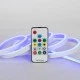Φωτοσωλήνας Neon flex pixel 24V με μετασχηματιστή led rgbcct με πρόγραμμα & τηλεχειριστήριο με μήκος 5m IP65