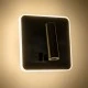 Φωτιστικό τοίχου ξενοδοχείου Bed Side LED 4500Κ 6W 600lm 36° & 360° Reading Light & κρυφός φωτισμός - φορτιστής USB 3A νίκελ GloboStar® LADY-S 60945 Μοντέρνο Φωτιστικό Τοίχου - Απλίκα Ξενοδοχείου Bed Side LED 6W 600lm 36° & 360° AC 220-240V - Reading Light & Κρυφός Φωτισμός - Φορτιστής USB 3A - Μ15 x Π15 x Υ7cm - Φυσικό Λευκό 4500K - Νίκελ Βούρτσας- 3 Χρόνια Εγγύηση