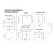 Θερμοσίφωνας - Boiler ECO SYSTEM 60L 3,50Kw Titanium Glass οριζόντιο με εσωτερικό εναλλάκτη