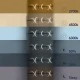 Κρεμαστό Φωτιστικό LED 75W 8400lm CCT (2700K/4500K/6000K), Dimmable με Τηλεχειριστήριο, 360°, Καφέ, 120x25x25cm