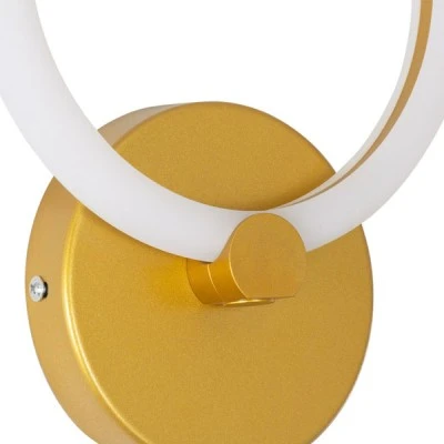 Φωτιστικό τοίχου - απλίκα MATILDA Design LED CCT 8W 960lm 360° με διάστασηΜ2xΠ5xΥ25.5cm χρυσό χρώμα Φωτιστικό τοίχου - απλίκα MATILDA Design LED CCT 8W 960lm 360° με διάστασηΜ2xΠ5xΥ25.5cm χρυσό χρώμα