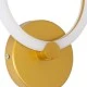 Φωτιστικό τοίχου - απλίκα MATILDA Design LED CCT 8W 960lm 360° με διάστασηΜ2xΠ5xΥ25.5cm χρυσό χρώμα Φωτιστικό τοίχου - απλίκα MATILDA Design LED CCT 8W 960lm 360° με διάστασηΜ2xΠ5xΥ25.5cm χρυσό χρώμα