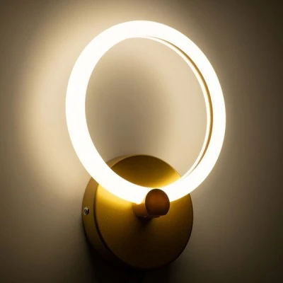 Φωτιστικό τοίχου - απλίκα MATILDA Design LED CCT 8W 960lm 360° με διάστασηΜ2xΠ5xΥ25.5cm χρυσό χρώμα Φωτιστικό τοίχου - απλίκα MATILDA Design LED CCT 8W 960lm 360° με διάστασηΜ2xΠ5xΥ25.5cm χρυσό χρώμα